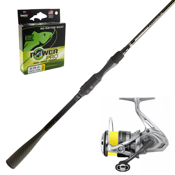 BFT Ninety Two Carolina Reaper 7\'6\'\' 5-21g Nasci Combo ryhmässä Kalastussetit / Virvelisetit / Ahvenen Avokelasetti @ Sportfiskeprylar.se (BFT92CAROLINANASCISET)