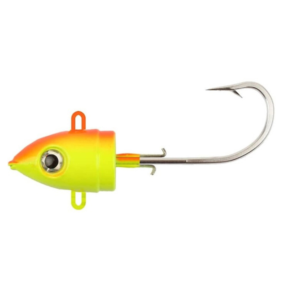 Bullet Head 2.0 Gul/Orange 150gr ryhmässä Koukut & Tarvikkeet / Jigipäät @ Sportfiskeprylar.se (BH1501)
