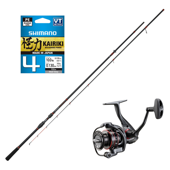 Mikado Bixlite Zander 8\'\' 10-40g Ceymar Allround Combo ryhmässä Kalastussetit / Virvelisetit / Allround Avokelasetti @ Sportfiskeprylar.se (BIXLITEZANDERCEYMARSET)