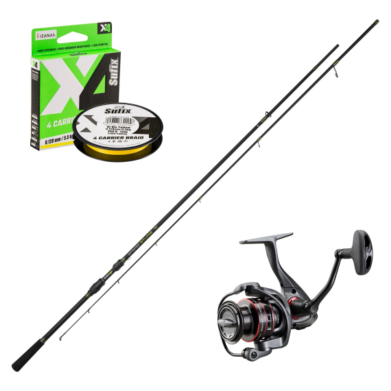 Mikado Bixlite Predator Spin 8\' 10-35g Okuma Ceymar Combo ryhmässä Kalastussetit / Virvelisetit / Allround Avokelasetti @ Sportfiskeprylar.se (BIXPREDATORCEYNMARCOMBO)