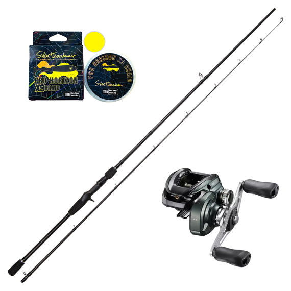 Svartzonker Black Series \'\'The Horizon\'\' 8\' 20-70g Curado Downsize Combo ryhmässä Kalastussetit / Heittokalastussetit / Hyrräkelasetit Hauki @ Sportfiskeprylar.se (BLACKSERIESCURADOCOMBO)