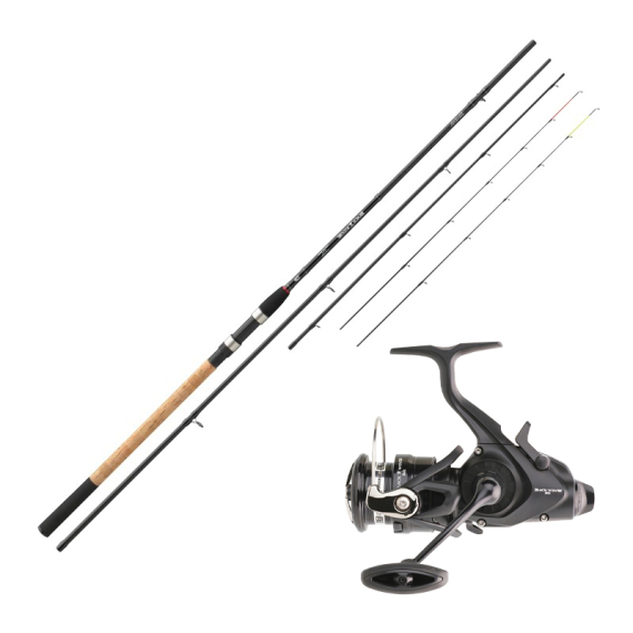 Daiwa Black Widow - Feeder 12\' Combo ryhmässä Kalastussetit / Specimenyhdistelmät / Feederset @ Sportfiskeprylar.se (BLACKWIDOWFEEDERCOMBO)