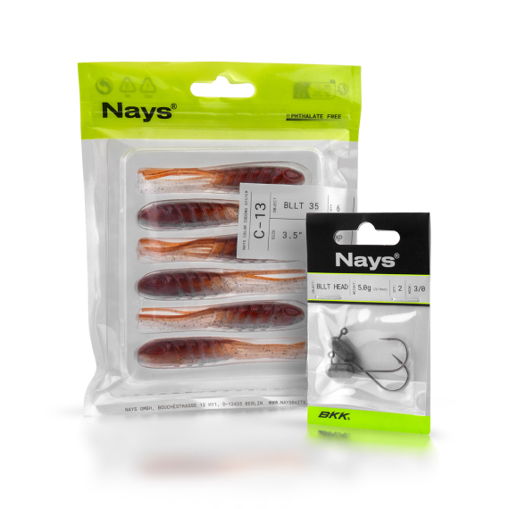 Nays BLLT Bundle ryhmässä Vieheet / Jigit ja keinosyötit / Soft Jerkbait & Pintails @ Sportfiskeprylar.se (BLLTBUNDLE)