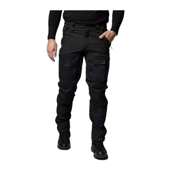 Beyond Nordic BN001 v2 M\'s Hiking Pants Off Black ryhmässä Vaatteet ja kengät / Vaatetus / Housut / Retkeilyhousut @ Sportfiskeprylar.se (BN001-V2-M-BLACK-Lr)