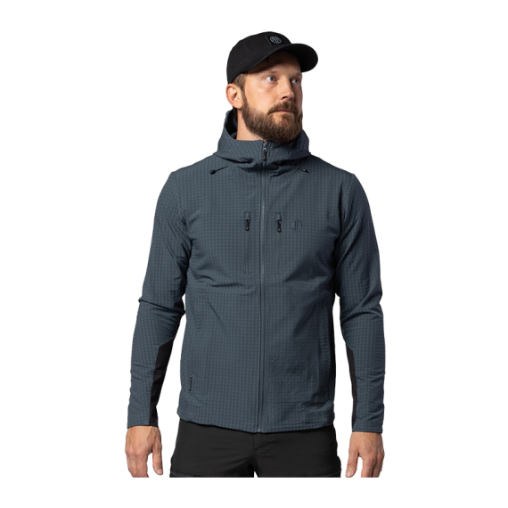 Beyond Nordic BN106 M\'s Tech Fleece Hoodie Dark Slate ryhmässä Vaatteet ja kengät / Vaatetus / Villapaidat / Fleecepaidat @ Sportfiskeprylar.se (BN106-M-SLATE-Lr)