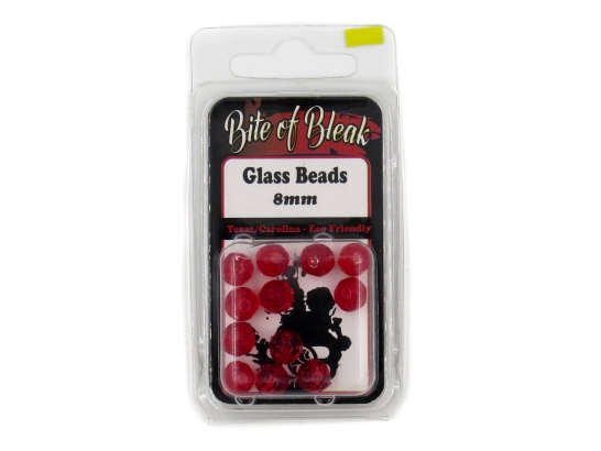 Bite Of Bleak - Glass Beads ryhmässä Koukut & Tarvikkeet / Rigit lisävarusteet / Helmet & pallot @ Sportfiskeprylar.se (BOB-00-0151r)