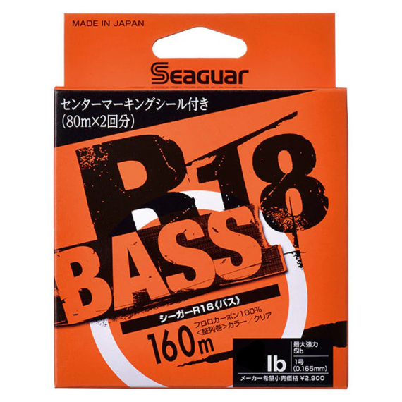 Seaguar R18 Bass 160m ryhmässä Siimat / Fluorocarbon-siimat @ Sportfiskeprylar.se (BOB-00-SEAGUAR-0150r)