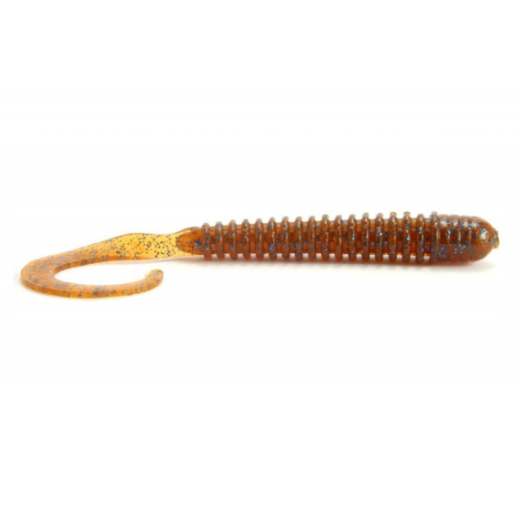 Noike Ring Curly 3\'\' 7,5cm (12-pack) - Cinnamon Blue Flake ryhmässä Vieheet / Jigit ja keinosyötit / Ahven- ja kuhajigit @ Sportfiskeprylar.se (BOB-NOIKE-0332)