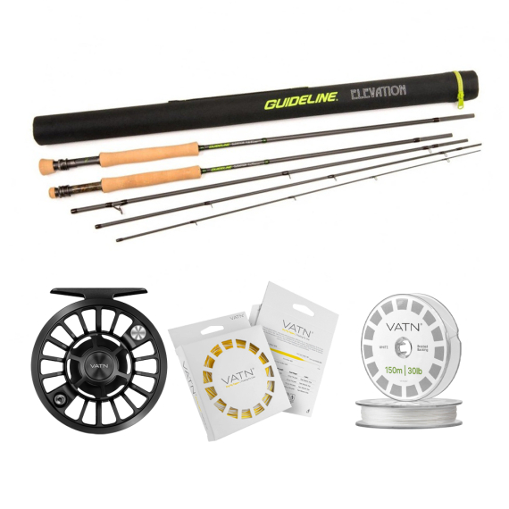 Guideline Elevation M2 Dry Fly+ Flugset 9\' - #4 ryhmässä Kalastussetit / Perhokalastussetit / Yhden käden perhokalastussarjat @ Sportfiskeprylar.se (BUNDLE105313GL2026DRY)