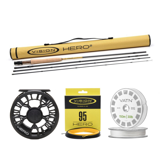 Vision Trout HERO² Flugset 9\'3\'\' - #6 ryhmässä Kalastussetit / Perhokalastussetit / Yhden käden perhokalastussarjat @ Sportfiskeprylar.se (BUNDLEVHII49362026H95)