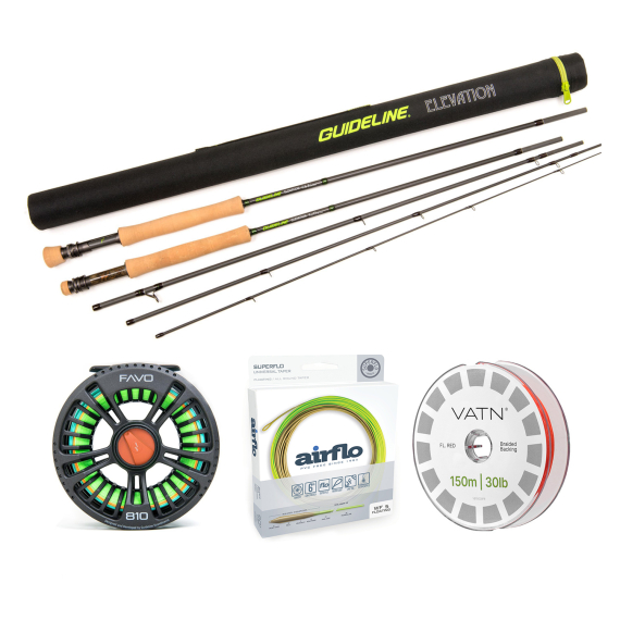 Gudieline Elevation Universal Taper Combo - 9\' #6 ryhmässä Kalastussetit / Perhokalastussetit / Yhden käden perhokalastussarjat @ Sportfiskeprylar.se (BUNDLE_105315GLFAVOFLO)