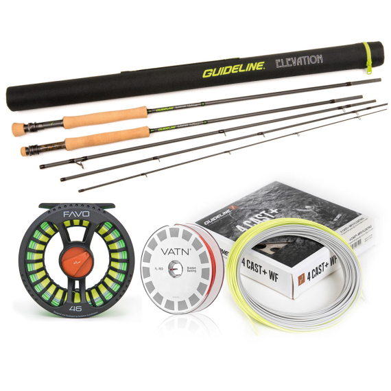 Guideline Elevation Outfit # 7 ryhmässä Kalastussetit / Perhokalastussetit / Yhden käden perhokalastussarjat @ Sportfiskeprylar.se (BUNDLE_105316P)