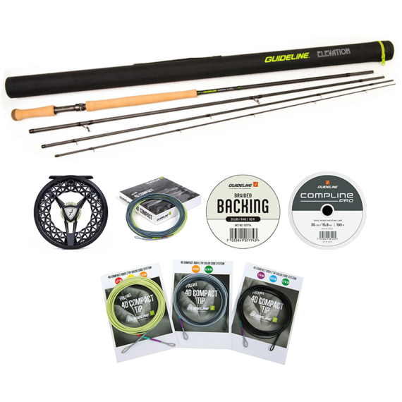 Guideline Elevation Twohanded Fly Combo - 12\' #7/8 ryhmässä Kalastussetit / Perhokalastussetit / Kahden käden perhokalastussarja @ Sportfiskeprylar.se (BUNDLE_105323GLDH)