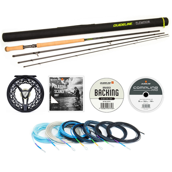 Guideline Elevation Twohanded Fly Combo - 14\' #9/10 ryhmässä Kalastussetit / Perhokalastussetit / Kahden käden perhokalastussarja @ Sportfiskeprylar.se (BUNDLE_105325GLDH)