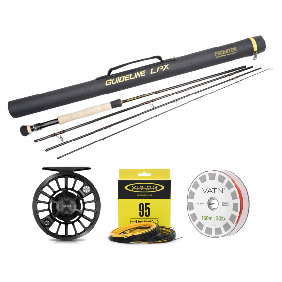 Guideline LPX / Hero 95 Streamer Flugset - 9\' #7 ryhmässä Kalastussetit / Perhokalastussetit / Yhden käden perhokalastussarjat @ Sportfiskeprylar.se (BUNDLE_106489GL_95)