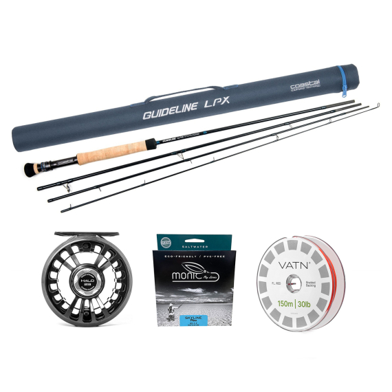 Guideline LPX Coastal / Monic Skyline Fly Combo - 9\' #7 ryhmässä Kalastussetit / Perhokalastussetit / Yhden käden perhokalastussarjat @ Sportfiskeprylar.se (BUNDLE_107857GLTROPICAL)