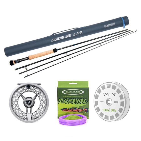 Guideline LPX Coastal Gäddflugset - 9\' #9 ryhmässä Kalastussetit / Perhokalastussetit / Yhden käden perhokalastussarjat @ Sportfiskeprylar.se (BUNDLE_108010GL_PIKE)