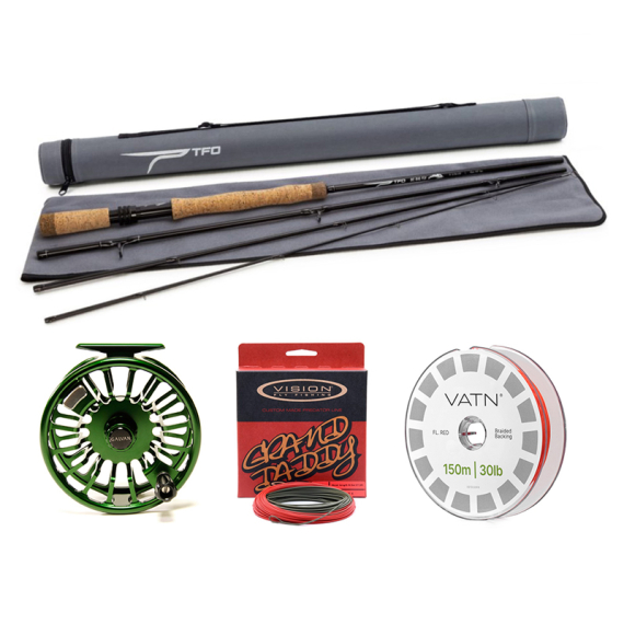 TFO BC Big Fly Pike Fly Combo - 9\' #8 ryhmässä Kalastussetit / Perhokalastussetit / Yhden käden perhokalastussarjat @ Sportfiskeprylar.se (BUNDLE_NFD9506-TF08904BF)