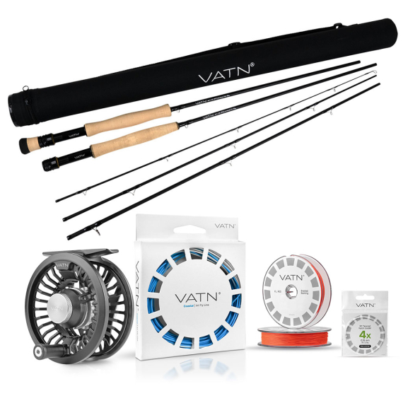 VATN M1 Seatrout Outfit # 6 ryhmässä Kalastussetit / Perhokalastussetit / Yhden käden perhokalastussarjat @ Sportfiskeprylar.se (BUNDLE_PVATNST976)