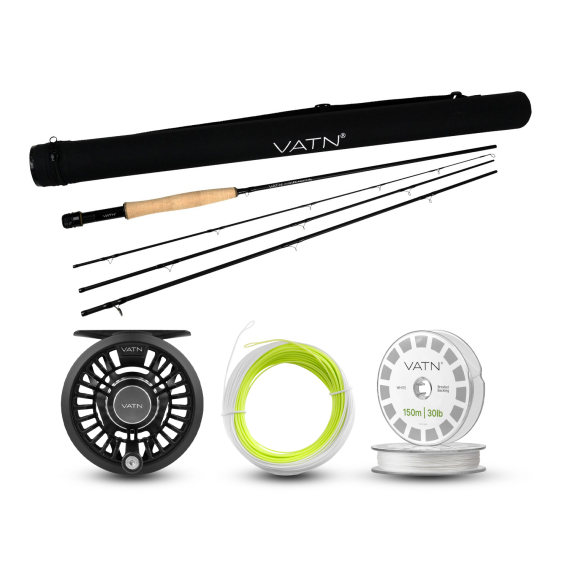 VATN M1 Allround Taper+ Flugset - 9\' #5 ryhmässä Kalastussetit / Perhokalastussetit / Yhden käden perhokalastussarjat @ Sportfiskeprylar.se (BUNDLE_VATNST95_2026_ART)