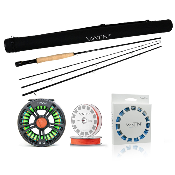 VATN M1 Favo Coastal Combo - 9\' #7 ryhmässä Kalastussetit / Perhokalastussetit / Yhden käden perhokalastussarjat @ Sportfiskeprylar.se (BUNDLE_VATNST97FAVO03)