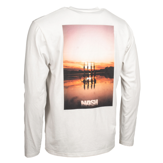 Nash Make It Happen Sunset Long Sleeve Shirt ryhmässä Vaatteet ja kengät / Vaatetus / Villapaidat / Pitkähihaiset t-paidat @ Sportfiskeprylar.se (C2216r)