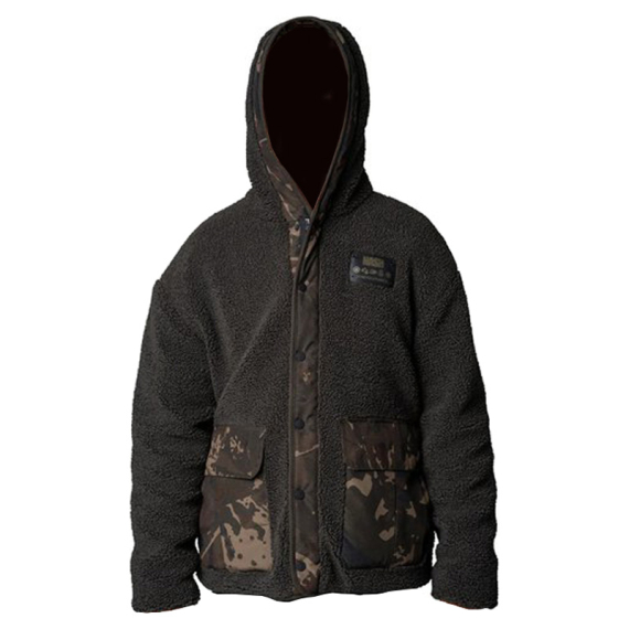 Nash ZT Sherpa Fleece Hoody ryhmässä Vaatteet ja kengät / Vaatetus / Villapaidat / Fleecepaidat @ Sportfiskeprylar.se (C6450r)