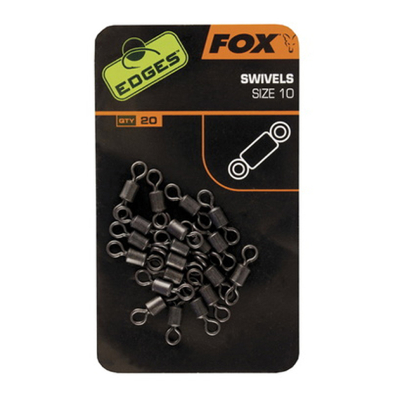 Fox Edges Swiwels ryhmässä Koukut & Tarvikkeet / Rigit lisävarusteet / Muut rigitarvikkeet @ Sportfiskeprylar.se (CAC533r)