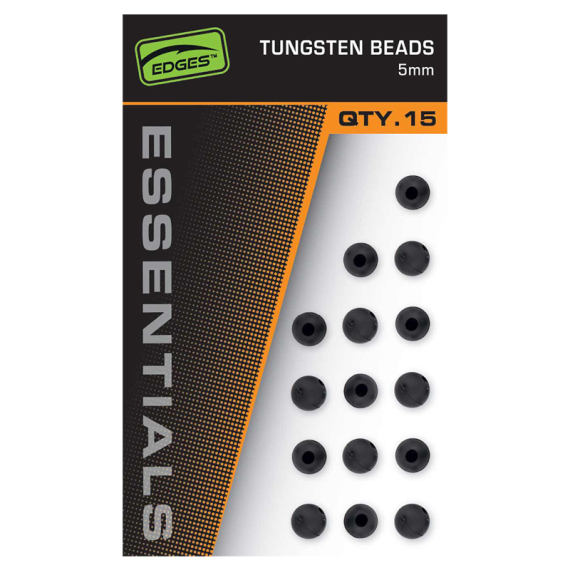 Fox Edges Tungsten Beads - 5mm ryhmässä Koukut & Tarvikkeet / Rigit lisävarusteet / Uimuritulpat @ Sportfiskeprylar.se (CAC865)