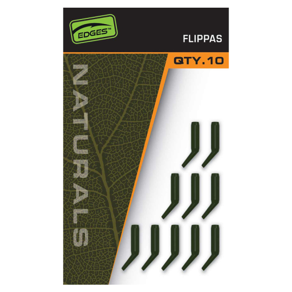 Fox Edges Naturals Flippa ryhmässä Koukut & Tarvikkeet / Rigit lisävarusteet / Kutistesukat & vapasukat @ Sportfiskeprylar.se (CAC884)