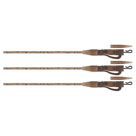 Fox Edges Tungsten Tubing Leadclip Ready Rigs Size 7 3pcs ryhmässä Koukut & Tarvikkeet / Rigit lisävarusteet / Muut rigitarvikkeet @ Sportfiskeprylar.se (CAC918)