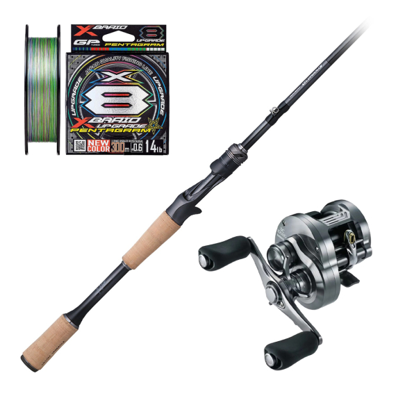 Jackall X Shimano Poison Glorious & Conquest DC Combo 6\'10\'\' 7-21g ryhmässä Kalastussetit / Heittokalastussetit / Heittokalastussetit Ahven @ Sportfiskeprylar.se (CALCUTTAGLORIOUSSET)