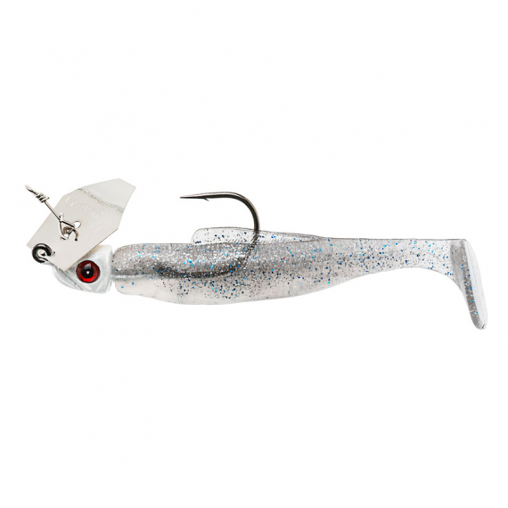Z-man Diezel Chatterbait 1/4 Oz - Smoky Shad (Silver Blade/Whitehead) ryhmässä Vieheet / Bladed Jigs & Chatterbaits @ Sportfiskeprylar.se (CBD14-07)