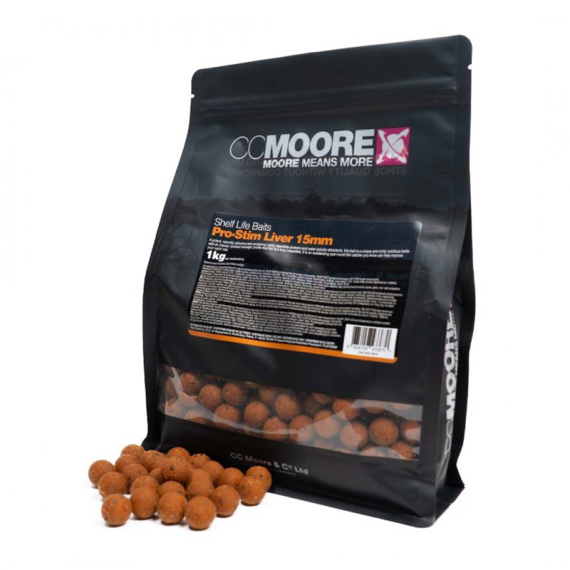 CC Moore Pro Stim Liver Boilies - 1kg ryhmässä Vieheet / Boiliet, Hook-syötit & Mäski / Boiliet @ Sportfiskeprylar.se (CCM-90816r)