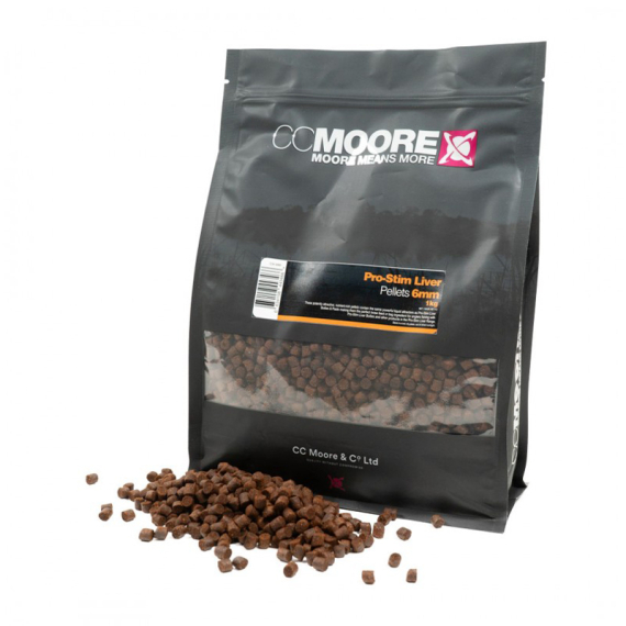 CC Moore Pro-Stim Liver Pellets ryhmässä Vieheet / Boiliet, Hook-syötit & Mäski / Pelletit @ Sportfiskeprylar.se (CCM-90893r)