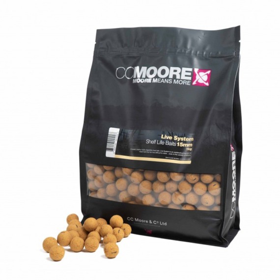 CC Moore Live System Boilies - 5kg ryhmässä Vieheet / Boiliet, Hook-syötit & Mäski / Boiliet @ Sportfiskeprylar.se (CCM-98400r)