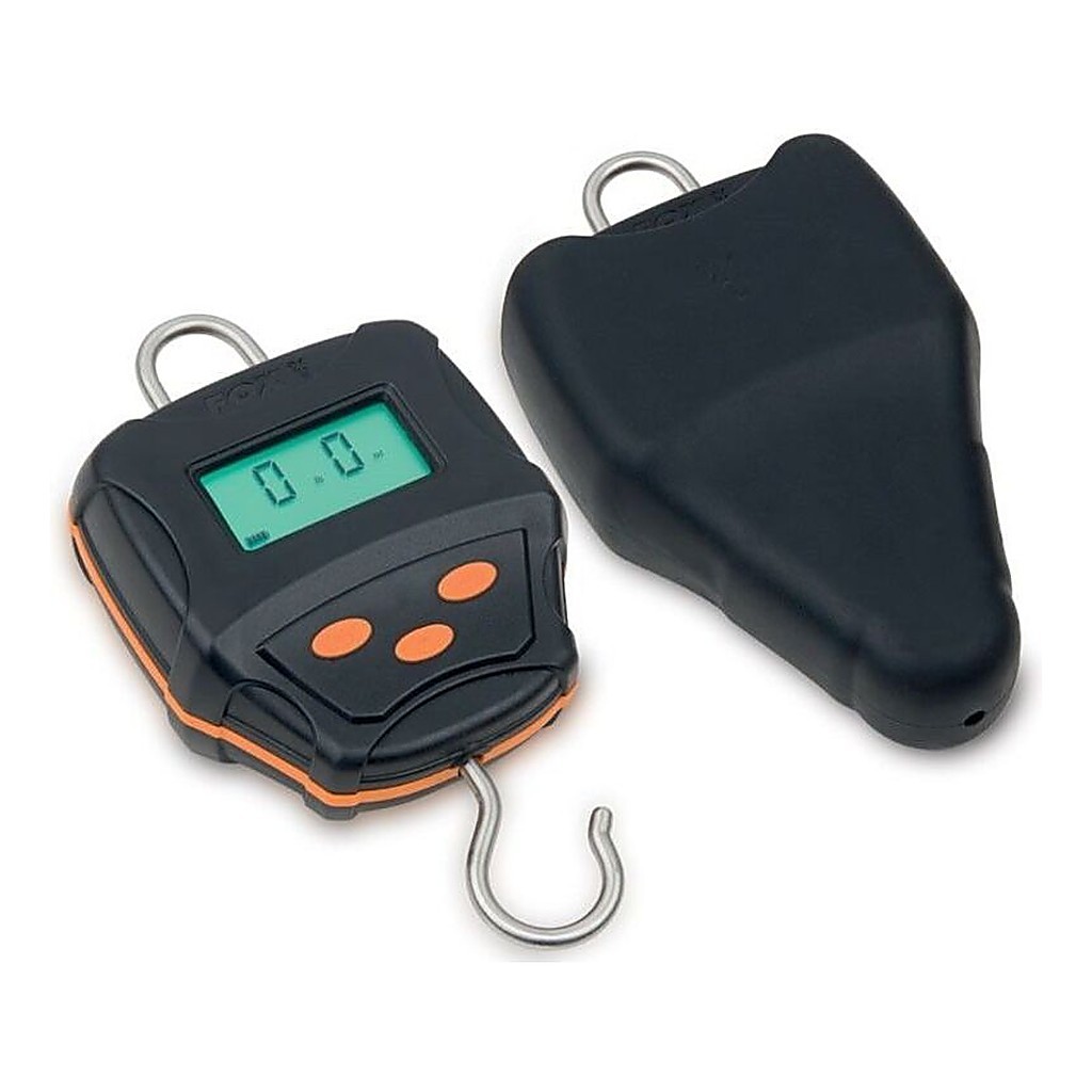 Fox Digital Scales 60kg incl. bag ryhmässä Työkalut ja tarvikkeet / Kalastusvaa’at @ Sportfiskeprylar.se (CEI155)