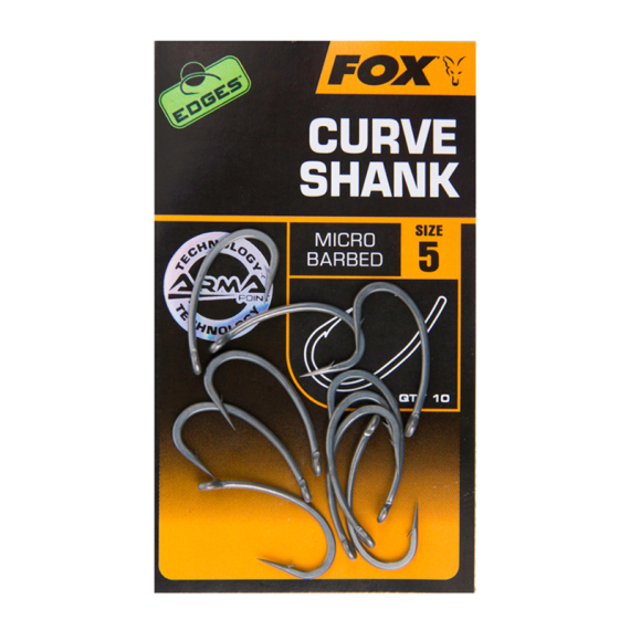 Fox Edges Armapoint Curve Shank ryhmässä Koukut & Tarvikkeet / Koukut / Specimen-koukut @ Sportfiskeprylar.se (CHK192r)