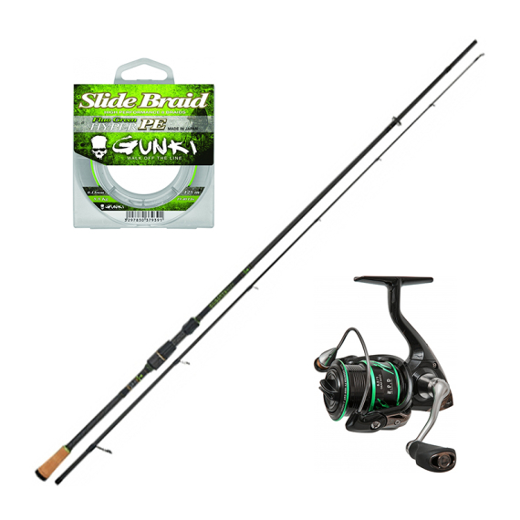 Gunki Chooten Cut-Sharp-S 205ML 3,5-14g Combo ryhmässä Kalastussetit / Virvelisetit / Ahvenen Avokelasetti @ Sportfiskeprylar.se (CHOOTENCOMBO)