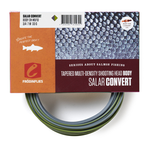 Frödin Salar Convert Body S3/S4 ryhmässä Siimat / Perhokalastussiimat / Ampumapäät @ Sportfiskeprylar.se (CONVERT-3_4-7_8r)