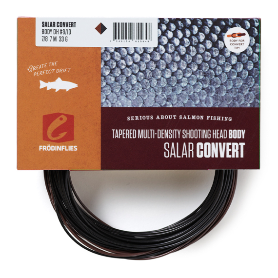 Frödin Salar Convert Body S7/S8 ryhmässä Siimat / Perhokalastussiimat / Ampumapäät @ Sportfiskeprylar.se (CONVERT-7_8-8_9r)