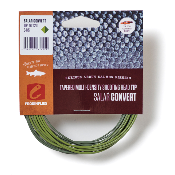 Frödin Salar Convert Tip S4/S5 ryhmässä Siimat / Perhokalastussiimat / Vaihtokärjet @ Sportfiskeprylar.se (CONVTIP104_5r)