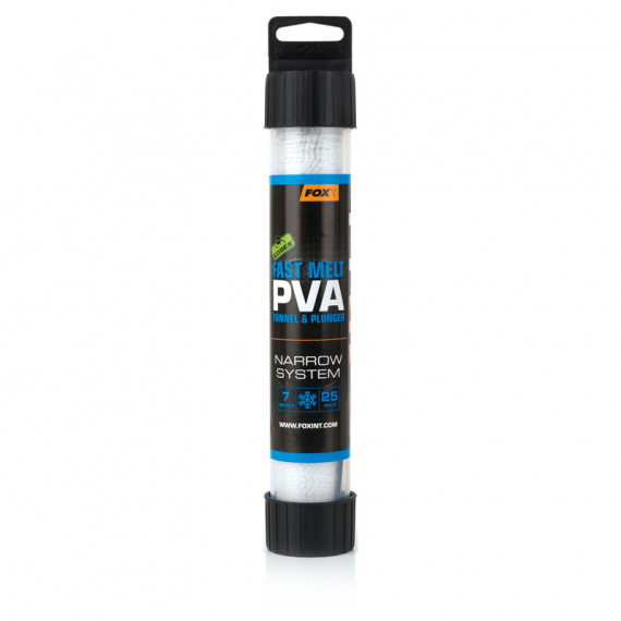 Fox Edges Fast Melt PVA Mesh System 7m - 25mm Narrow ryhmässä Koukut & Tarvikkeet / Rigit lisävarusteet / PVA-liima @ Sportfiskeprylar.se (CPV064)
