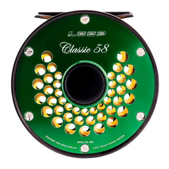 Loop Classic Reel Ported Verdant ryhmässä Kelat / Perhokelat & Lisäkelat / Perhokelat @ Sportfiskeprylar.se (CRG5-8PLr)