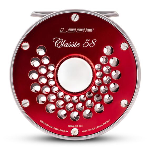 Loop Classic Reel Ported Dawn ryhmässä Kelat / Perhokelat & Lisäkelat / Perhokelat @ Sportfiskeprylar.se (CRR5-8PLr)