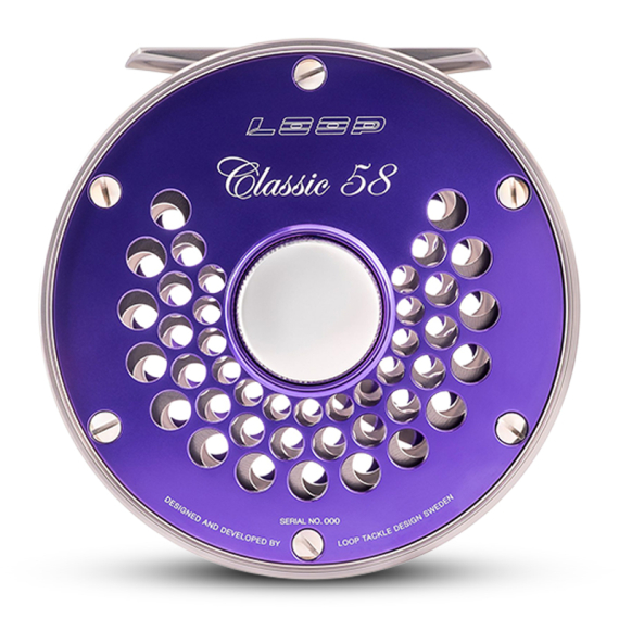 Loop Classic Reel Ported Twilight ryhmässä Kelat / Perhokelat & Lisäkelat / Perhokelat @ Sportfiskeprylar.se (CRV5-8PLr)