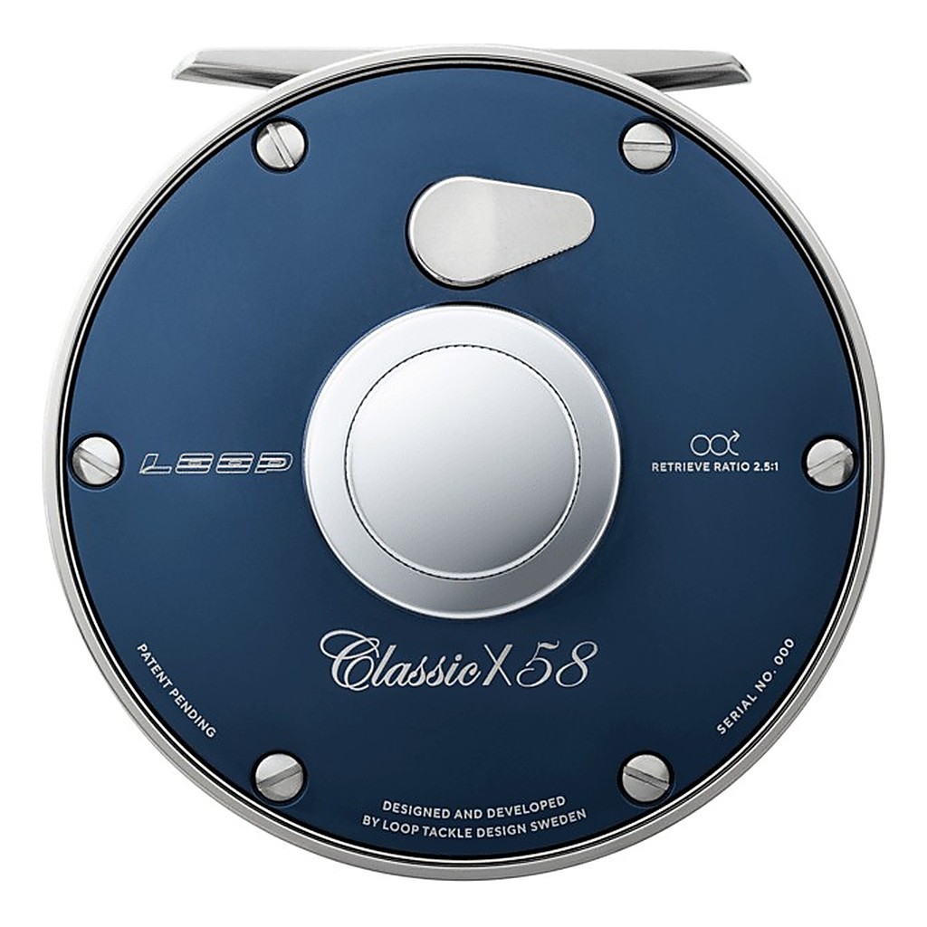 Loop Classic X Reel Nordic Blue ryhmässä Kelat / Perhokelat & Lisäkelat / Perhokelat @ Sportfiskeprylar.se (CRXNB5-8Lr)