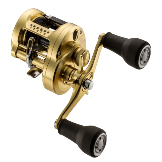 Shimano Calcutta Conquest MD 400/401 ryhmässä Kelat / Hyrräkelat / Pyöreät baitcasting kelat @ Sportfiskeprylar.se (CTCNQMD400XGBr)