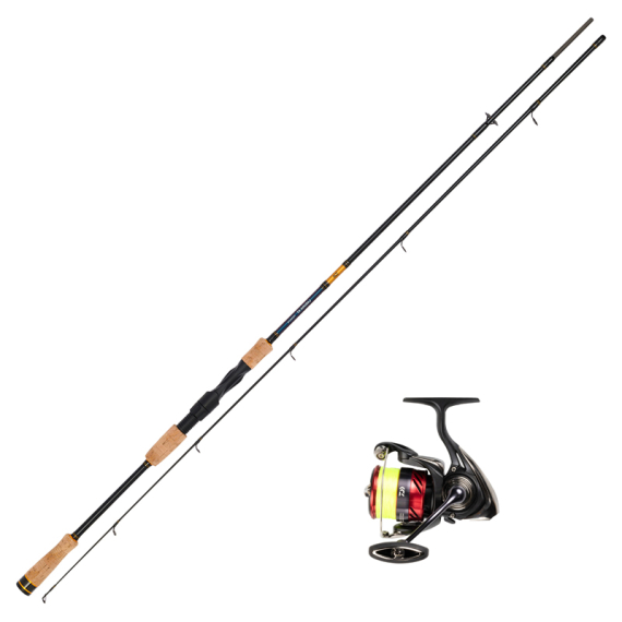 Daiwa Laguna XT Ninja 2500 Set ryhmässä Kalastussetit / Virvelisetit / Allround Avokelasetti @ Sportfiskeprylar.se (DAIWALAGUNAXTNINJASET)