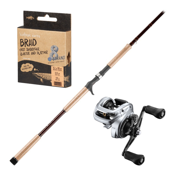 Wolfcreek Damn You Rod 2.0 10’ Monster 450g & Tranx Combo ryhmässä Kalastussetit / Heittokalastussetit / Hyrräkelasetit Hauki @ Sportfiskeprylar.se (DAMNYOUMONSTERCOMBO)